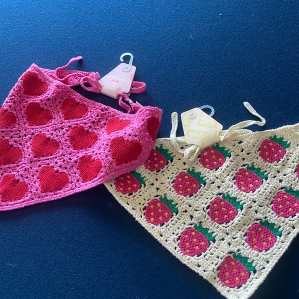 2 DARLING hair wraps!! Cute, colorful and they travel well- get FESTIVAL ready🎶